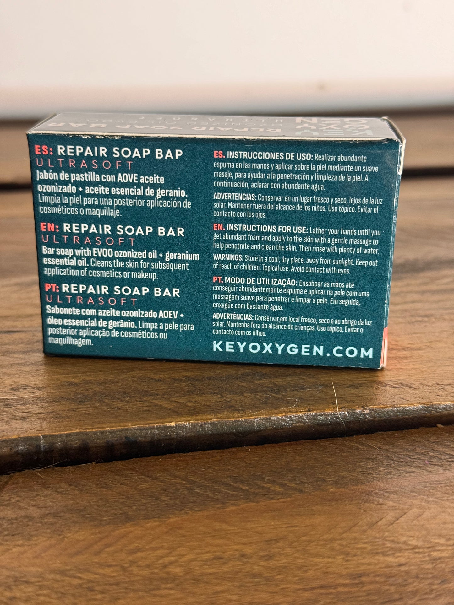 Jabón reparador (dermatitis, psoriasis...)